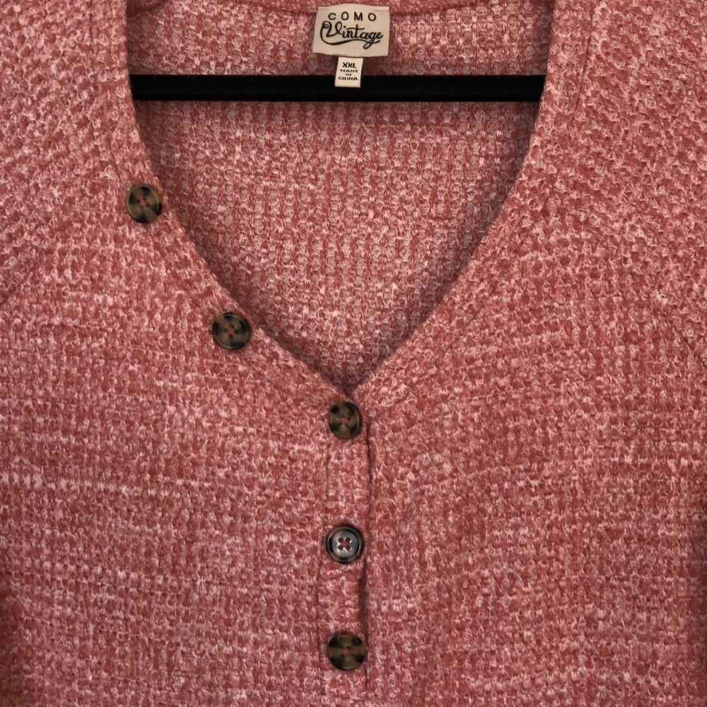 XXL Como Vintage Lightweight Long sleeve pullover, Super soft - Picture 5 of 6